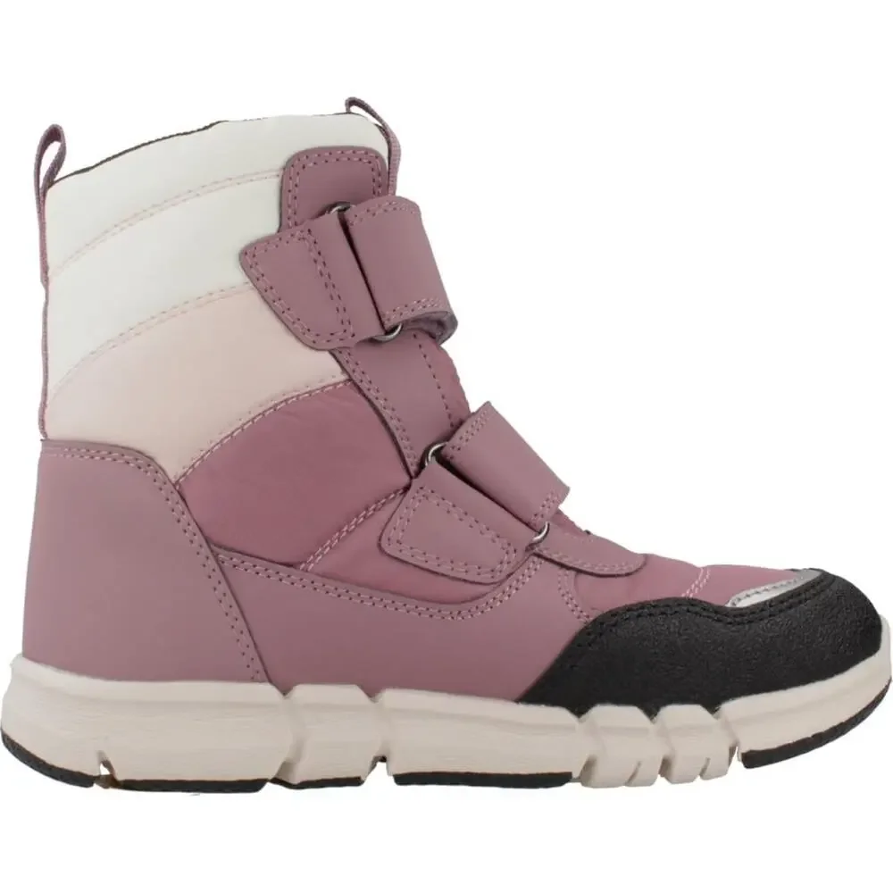 GEOX GIRL'S FLEXYPER BAB7 (LITTLE KID/BIG KID) DARK ROSE 30 (US 12 LITTLE KID) M